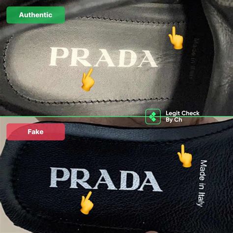 real or fake prada boots|how to authenticate prada shoes.